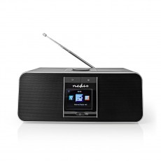 Nedis RDIN5005BK Internet, DAB+ & FM Radio with Bluetooth - Black